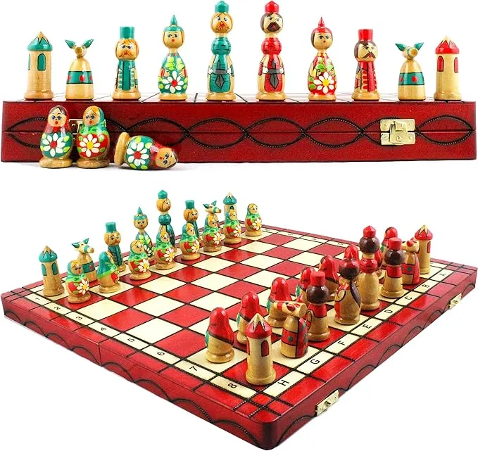 christmas chess set